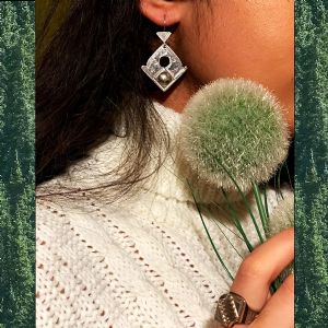 boucles d’oreilles traditionnelles argent