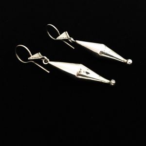 Boucles d’oreilles argent, dattes