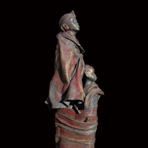 CAMISHA, femme Maissaï et son enfant