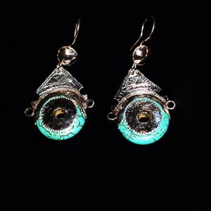 Boucles d’oreilles Allecho turquoise